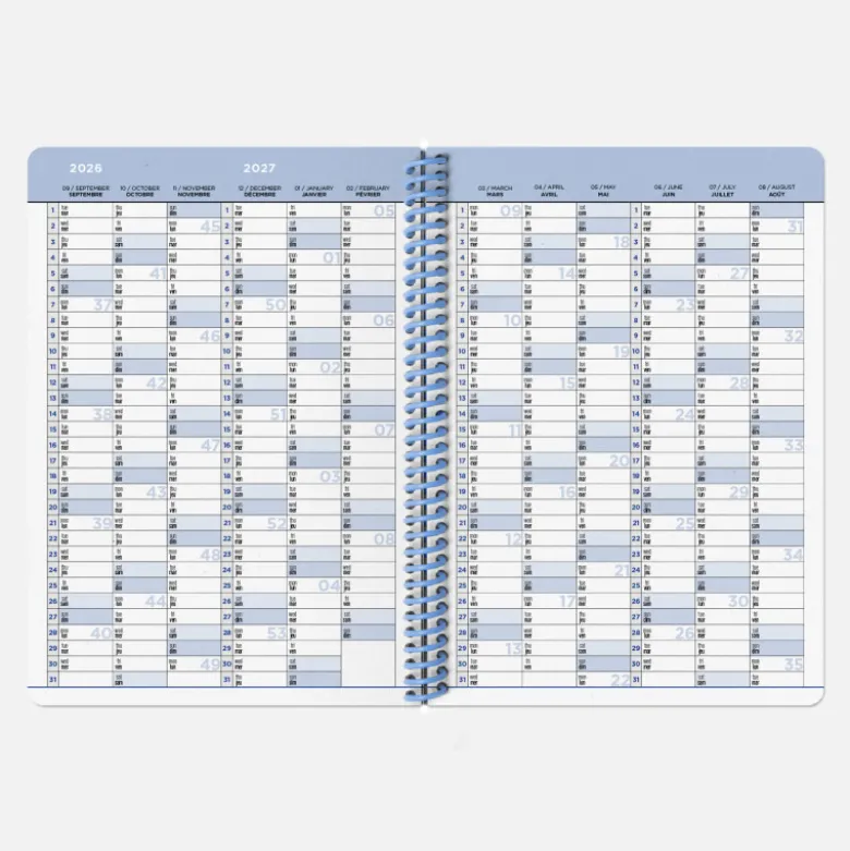 Agenda A5 2026-2027 - Dash