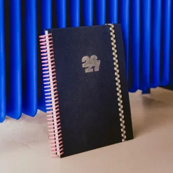 Agenda A5 2026-2027 - Tissu Marine