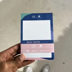 Bloc notes - Minéral