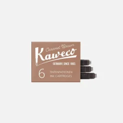 Boite 6 cartouches Caramel Brown Kaweco