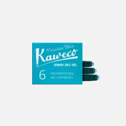 Boite 6 cartouches Paradise Blue Kaweco