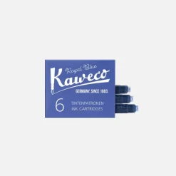 Boite 6 cartouches Royal Blue Kaweco