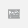 Boite 6 cartouches Smokey Grey Kaweco