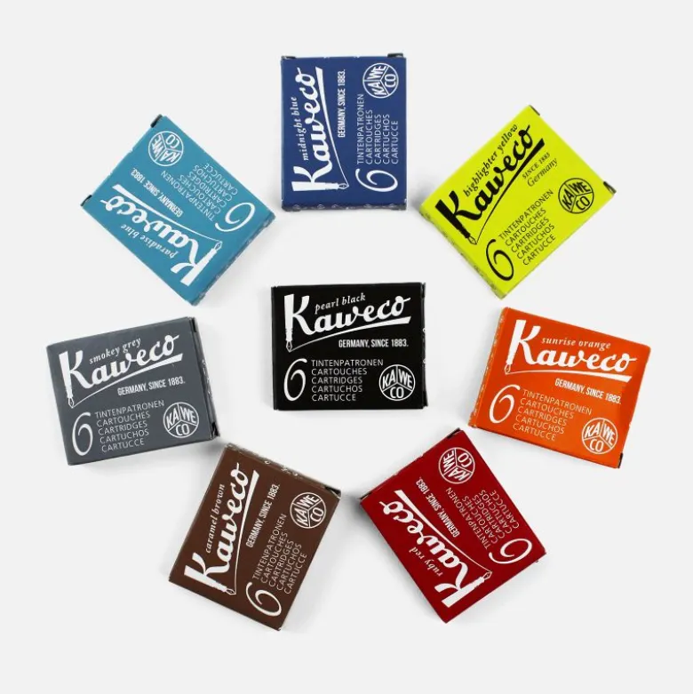 Boite 6 cartouches Smokey Grey Kaweco