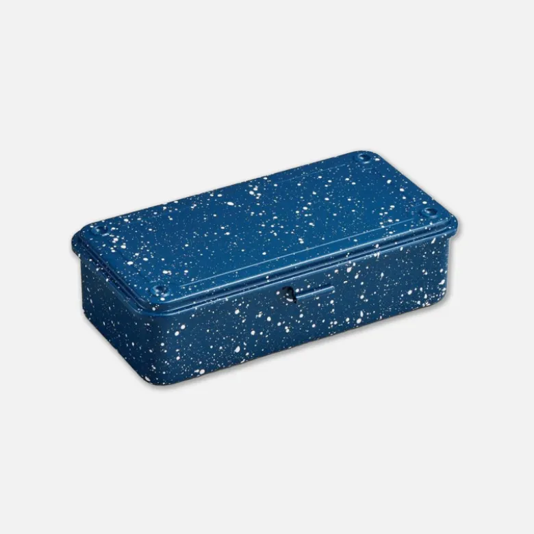 Boîte Japonaise en métal - Indigo