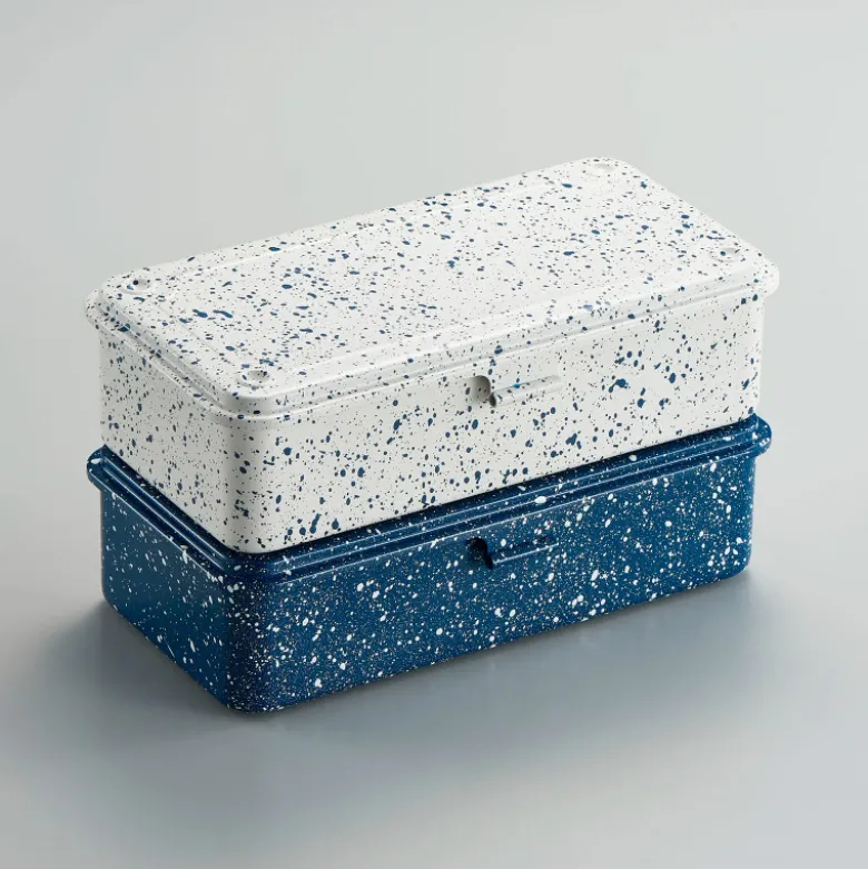 Boîte Japonaise en métal - Indigo