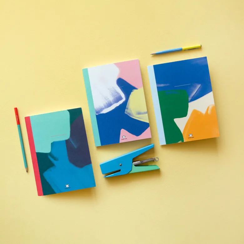 Cahier agrafé A5 - Palette Vert