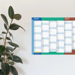 Calendrier géant 2026-2027 Horizontal - Admin