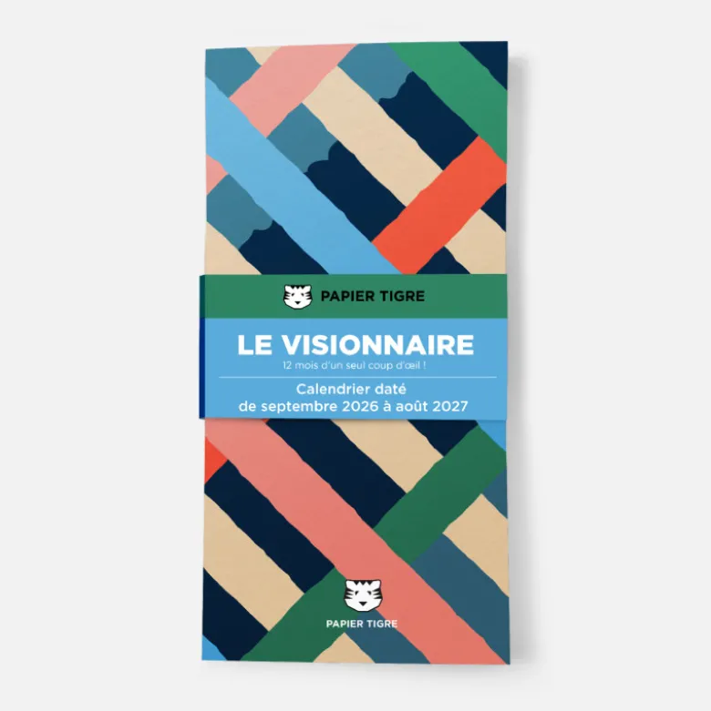 Calendrier Visionnaire M 2026-2027 (16 mois) - Dash
