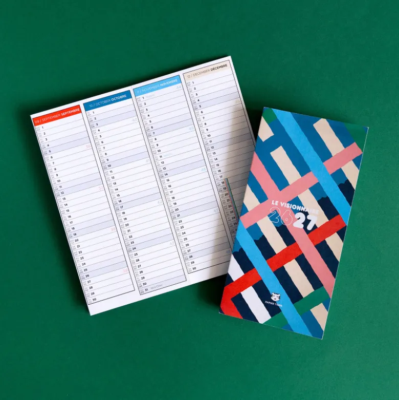 Calendrier Visionnaire M 2026-2027 (16 mois) - Dash