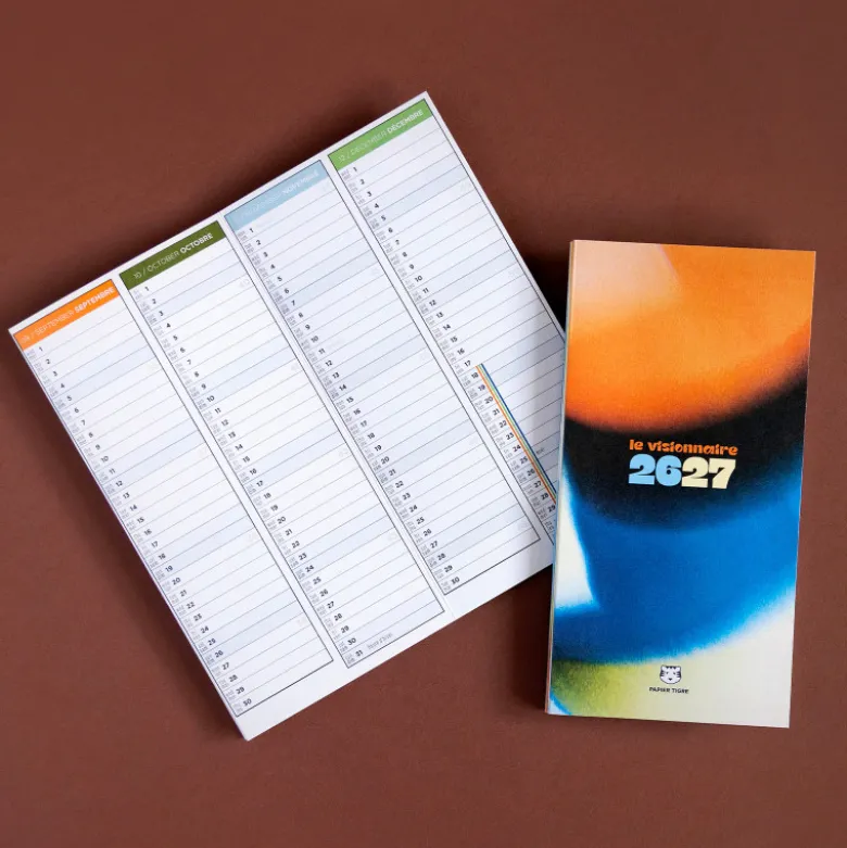 Calendrier Visionnaire M 2026-2027 (16 mois) - Mirage