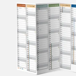 Calendrier Visionnaire M 2026-2027 (16 mois) - Mirage