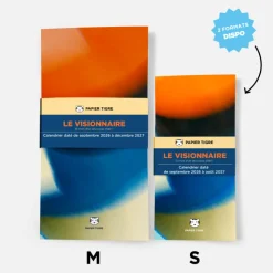 Calendrier Visionnaire S 2026-2027 (12 mois) - Mirage