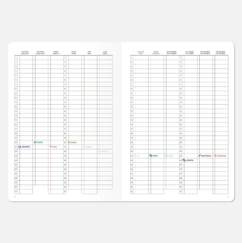 Carnet A5 - Capricorne
