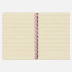 Carnet A5 - Carrelé Rose (configurable)