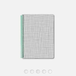 Carnet A5 - Grid (configurable)