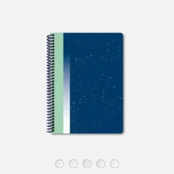 Carnet A5 - Hubble bleu (configurable)