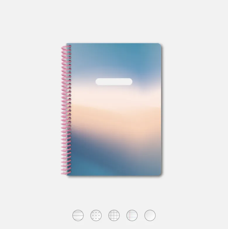 Carnet A5 - Nude Zinc (configurable)