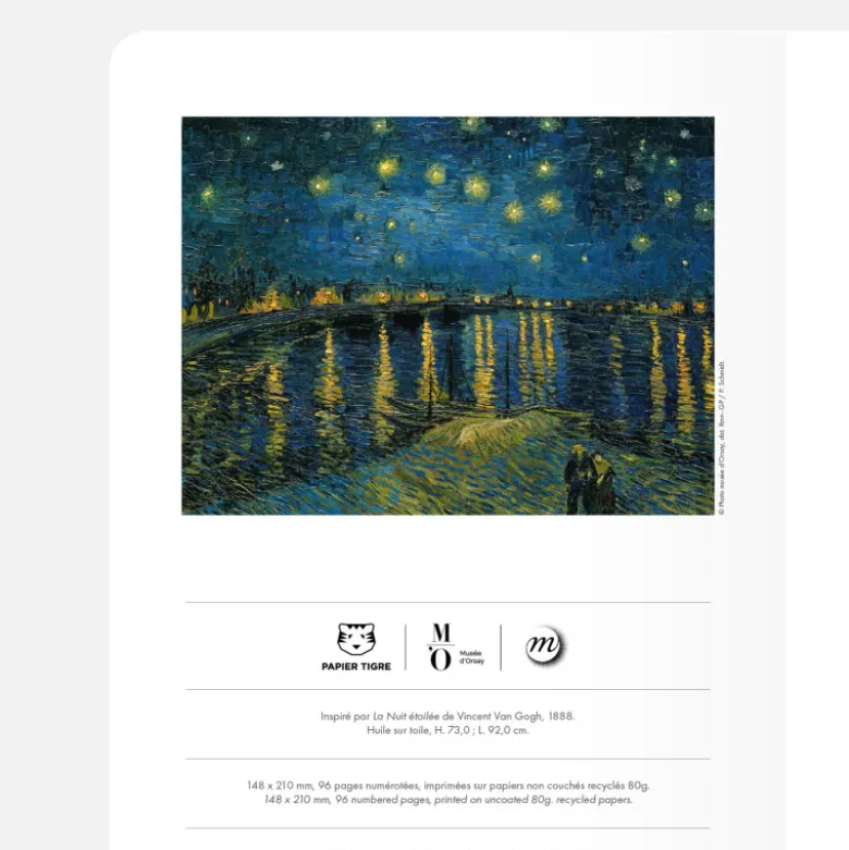 Carnet A5 – Nuit Étoilée