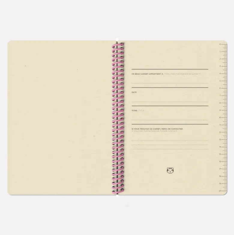 Carnet A5 - Palette Jaune (configurable)