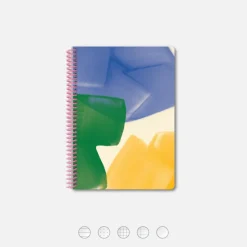 Carnet A5 - Palette Jaune (configurable)
