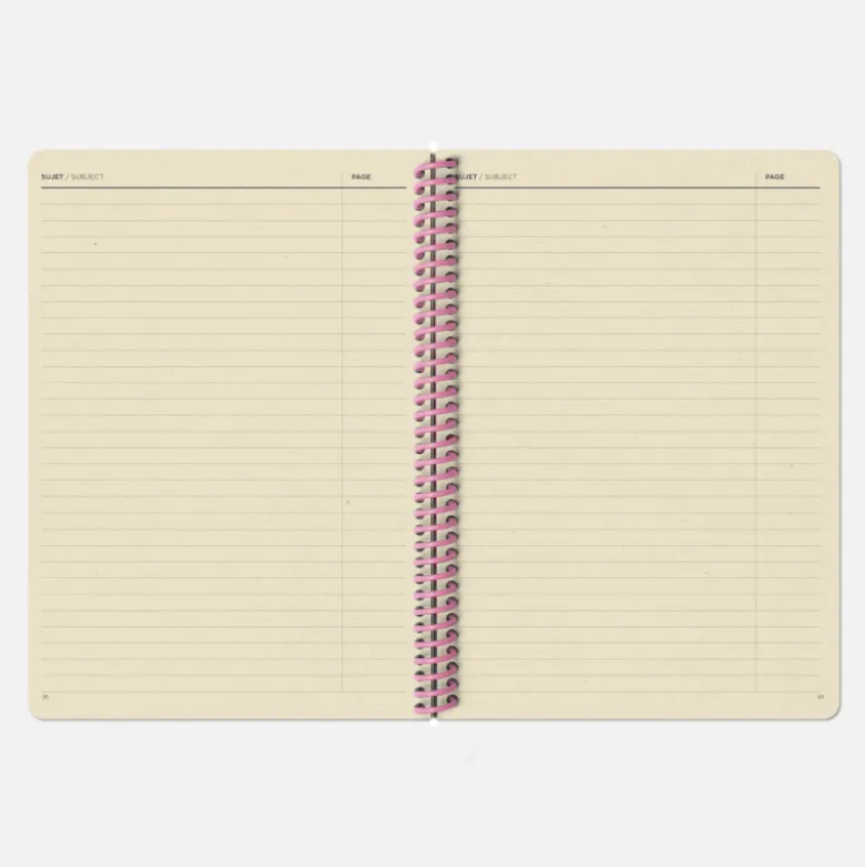 Carnet A5 - Palette Jaune (configurable)