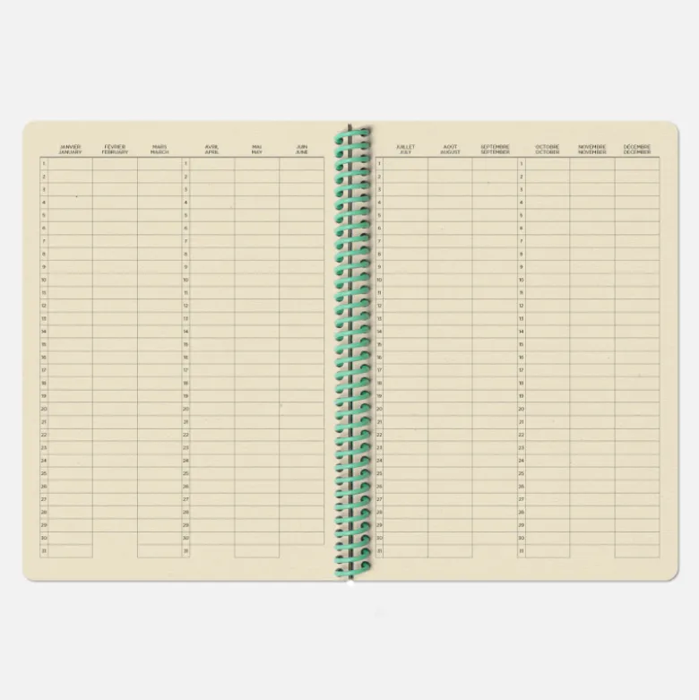 Carnet A5 - Palette Rose (configurable)