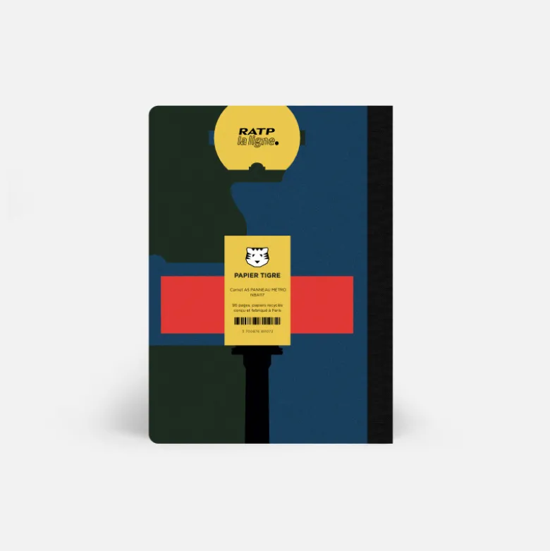 Carnet A5 - Panneau du métro