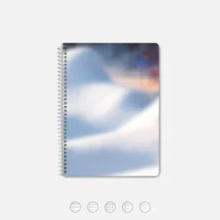 Carnet A5 - Snow (configurable)