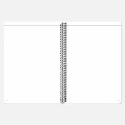 Carnet A5 - Snow (configurable)