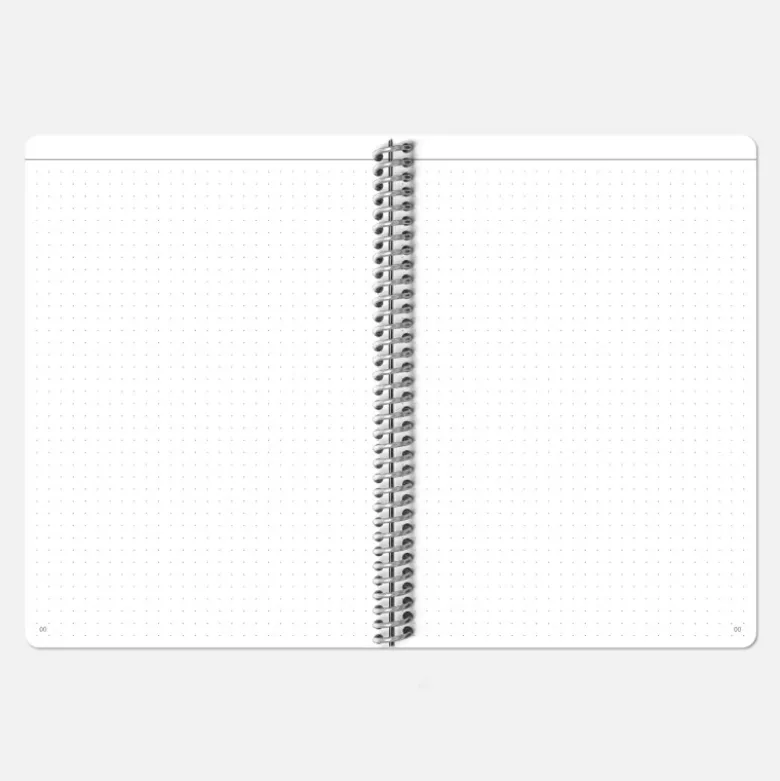 Carnet A5 - Snow (configurable)