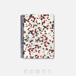 Carnet A5 - Terrazzo Blanc (configurable)