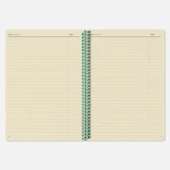 Carnet A5 - Tigre Rayé Aqua (configurable)