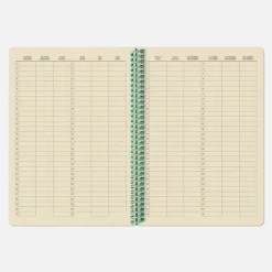 Carnet A5 Tissu - Corail (configurable)