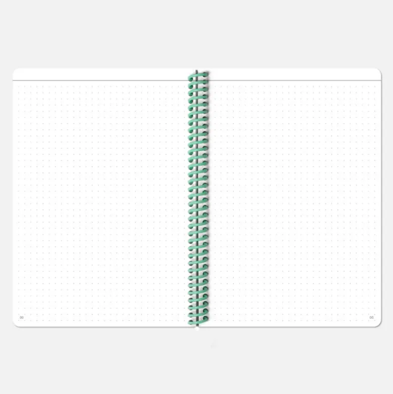 Carnet A5 Tissu - Corail (configurable)