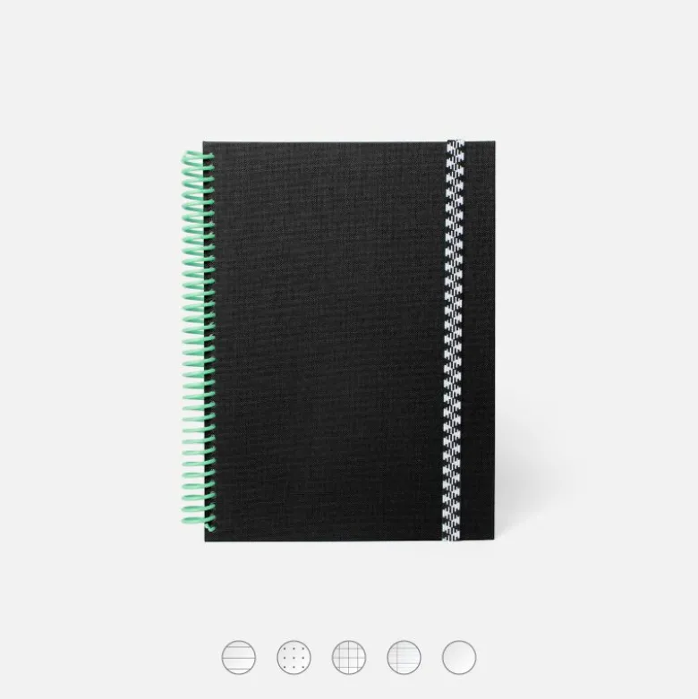 Carnet A5 Tissu - Gotham (configurable)