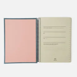 Carnet A5 Tissu - Jean (configurable)