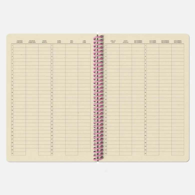 Carnet A5 Tissu - Marine (configurable)