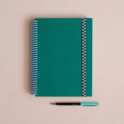 Carnet A5 Tissu - Sapin (configurable)