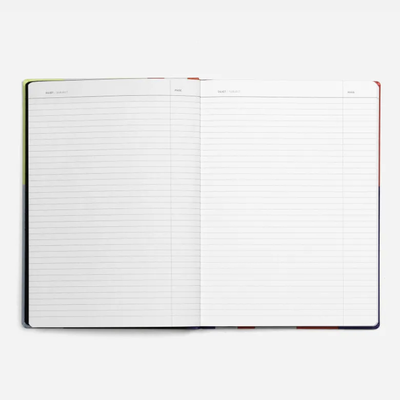 Carnet A5 toilé - Lava