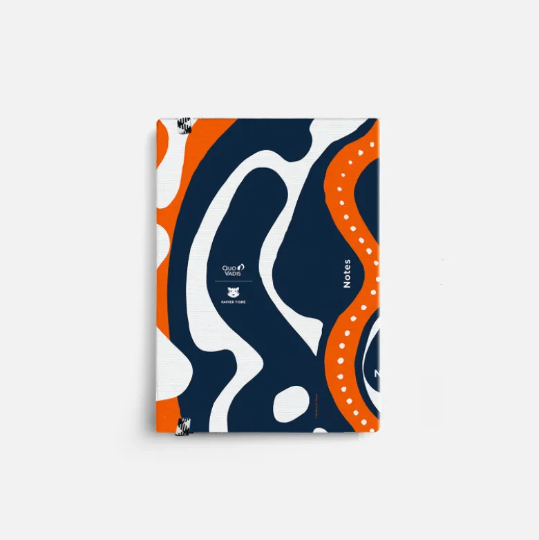 Carnet A5 toilé - Lava