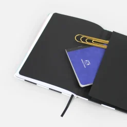 Carnet A5 toilé - Pistes