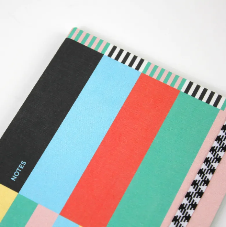 Carnet A5 toilé - Rubans