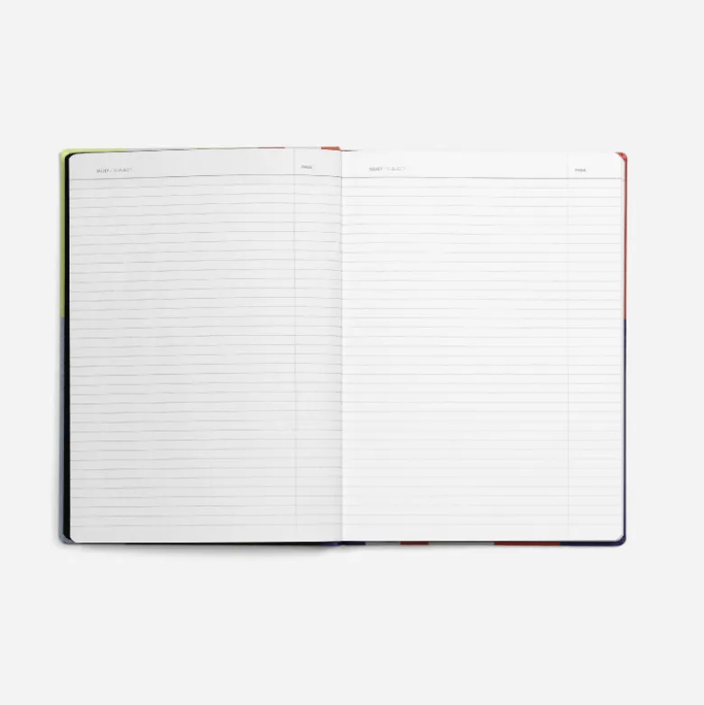 Carnet A5 toilé - Rubans
