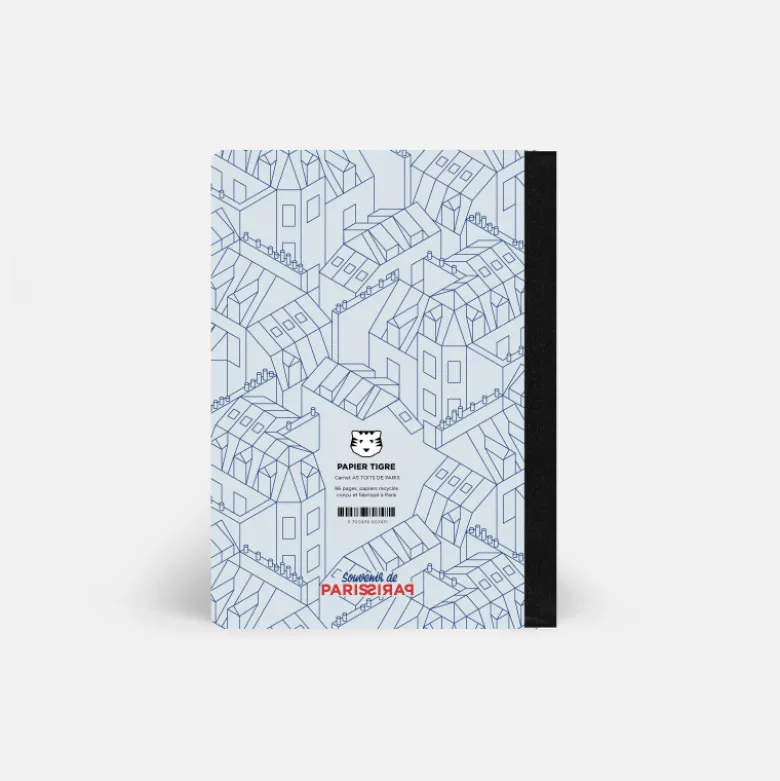 Carnet A5 - Toits de Paris