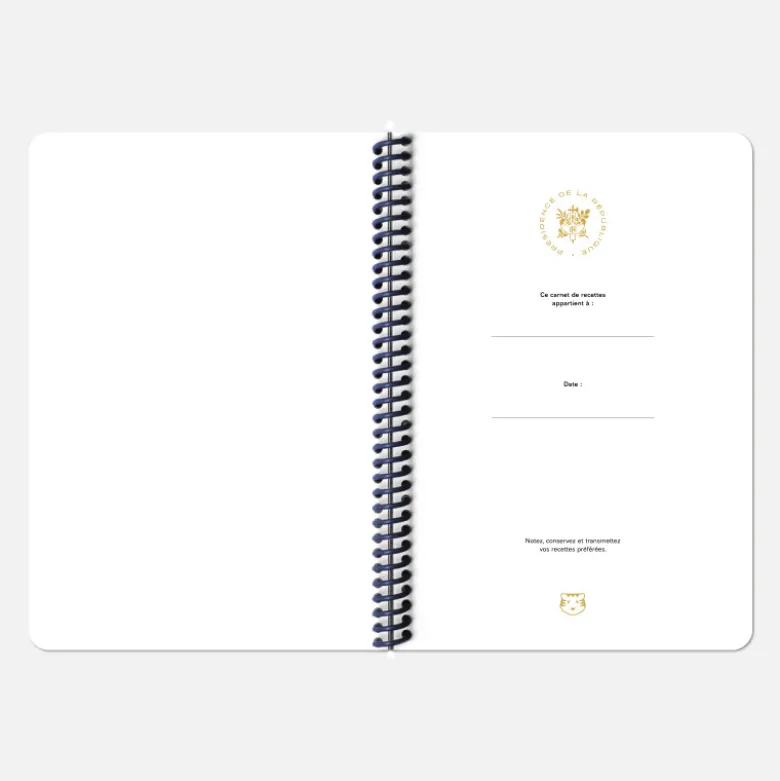 Carnet de Recettes - Élysée