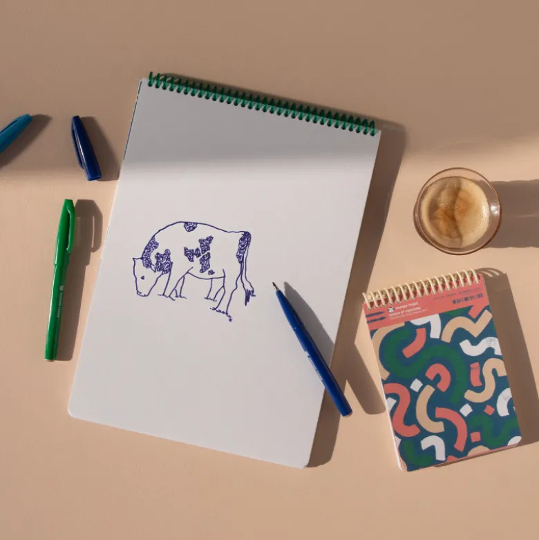 Carnet à dessin A4 - Mushi