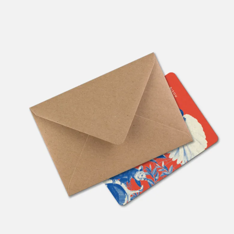 Carte A6 - Bisou Aloe