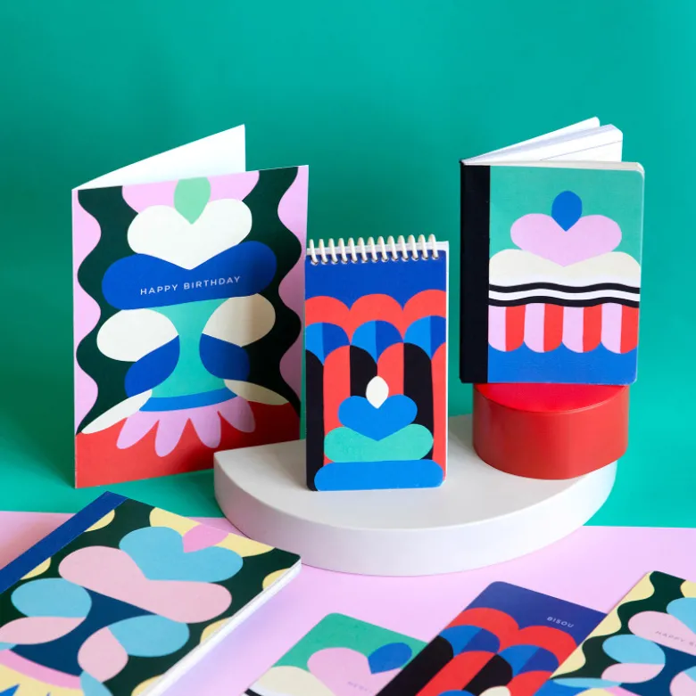 Carte A5 - Happy Birthday Ice