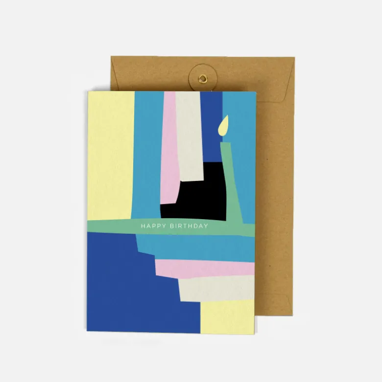 Carte A5 - Happy Birthday Tile